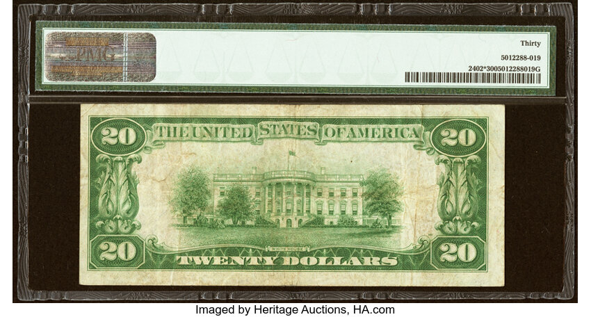 1928 $20  Star Replacement (Fr. 2402*) thumbnail 7