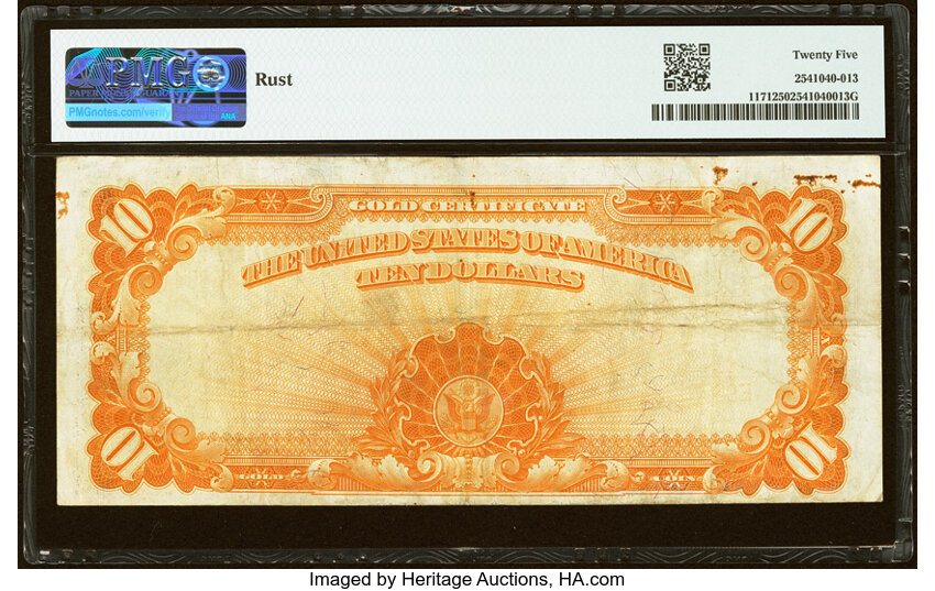 1907 $10  (Fr. 1171) thumbnail 6