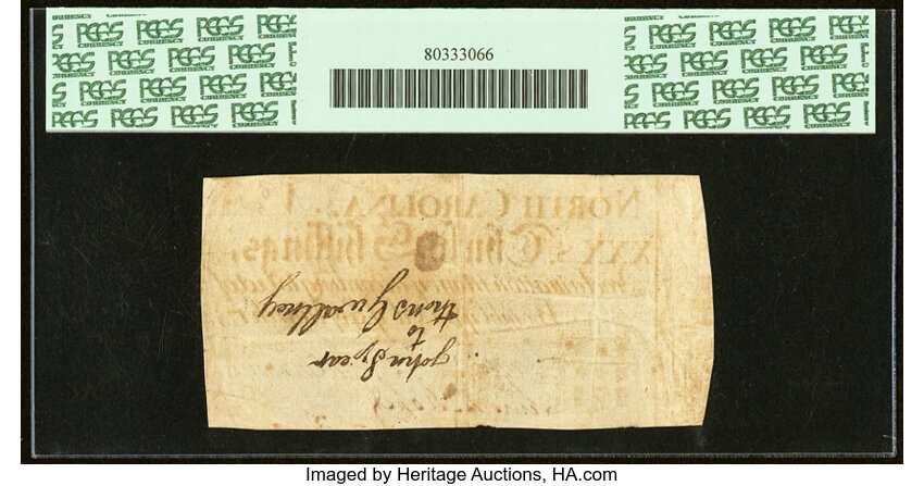 Mar 9, 1754 30s North Carolina (Fr. NC81) thumbnail 6
