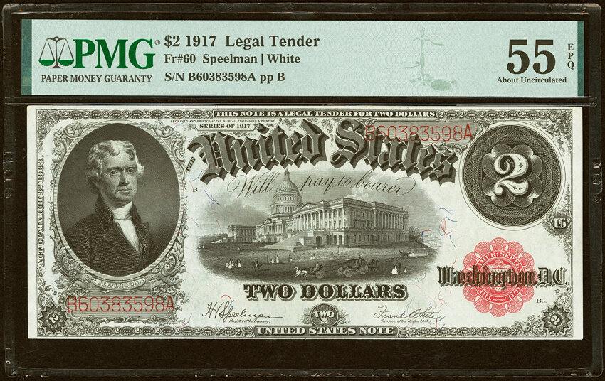 1917 $2  (Fr. 60) thumbnail 2