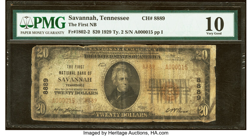 1929 $20  Type 2 (Fr. 1802-2) thumbnail 9