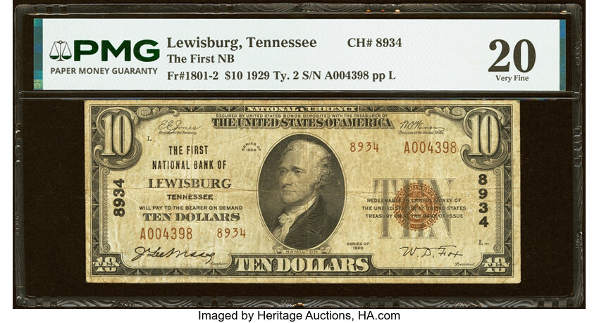 1929 $10  Type 2 (Fr. 1801-2) thumbnail 14