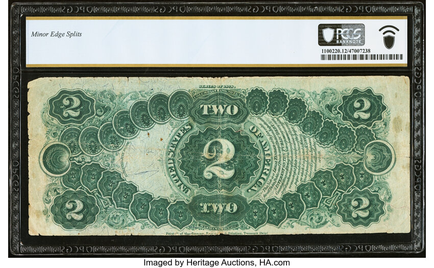1878 $2  (Fr. 48) thumbnail 9