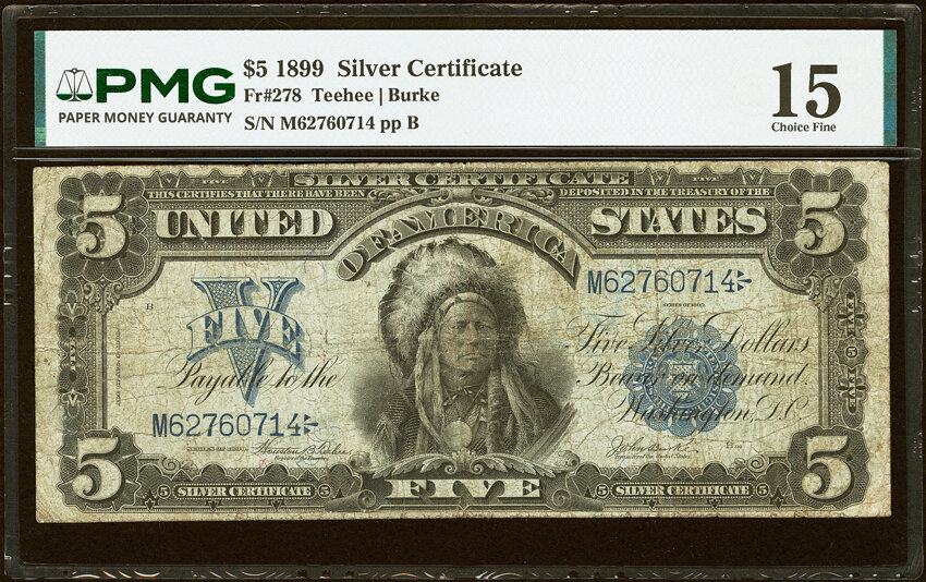 1899 $5  (Fr. 278) thumbnail 2