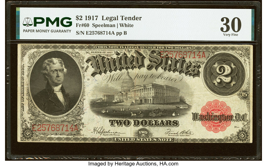 1917 $2  (Fr. 60) thumbnail 4