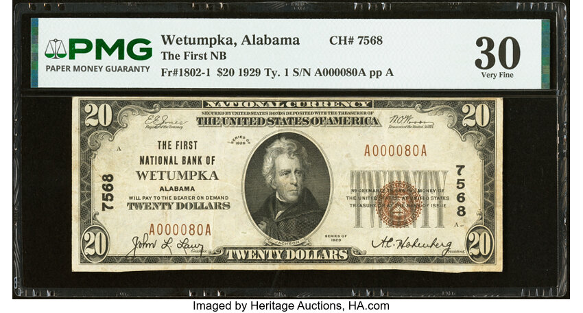 1929 $20  Type 1 (Fr. 1802-1) thumbnail 17