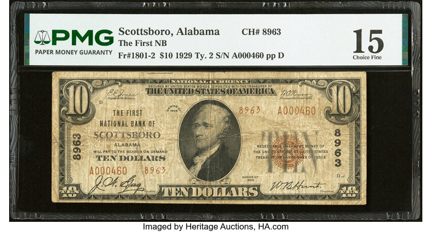 1929 $10  Type 2 (Fr. 1801-2) thumbnail 12