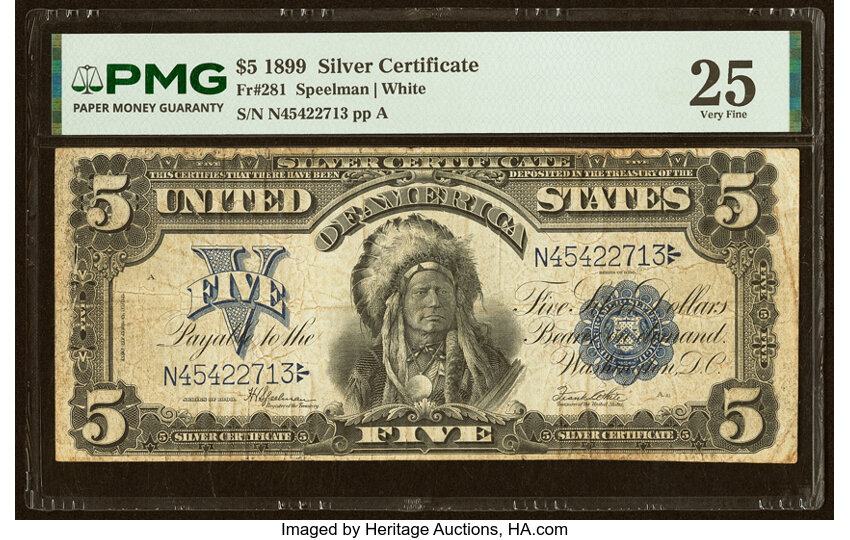 1899 $5  (Fr. 281) thumbnail 6