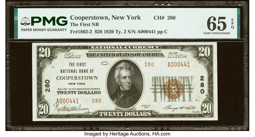 1929 $20  Type 2 (Fr. 1802-2) thumbnail 12