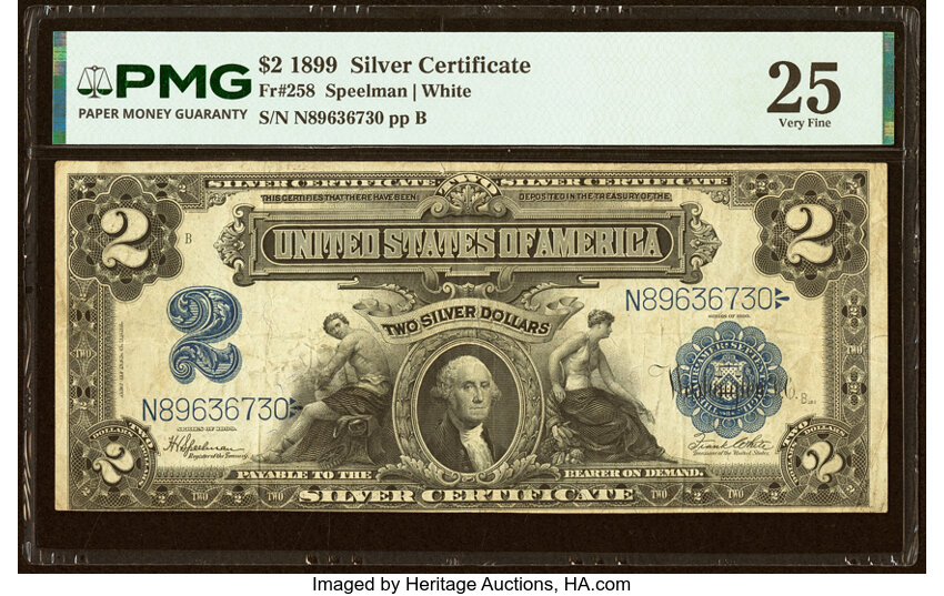 1899 $2  (Fr. 258) thumbnail 3