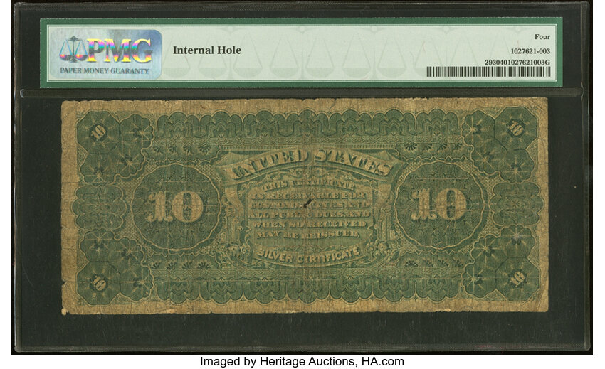 1886 $10  (Fr. 293) thumbnail 4