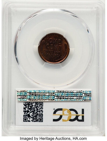 1909 1c Lincoln, Matte Finish PR RB PR65 RB thumbnail 2