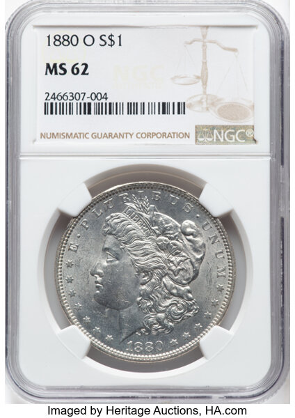 1880-O $1  Checkmark, VAM-17A MS thumbnail 4
