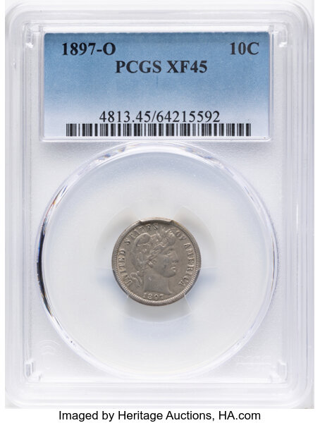 1897-O 10c MS thumbnail 4