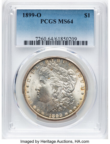 1899-O $1  Doubled 1, Die Breaks Reverse, VAM-11A MS thumbnail 15