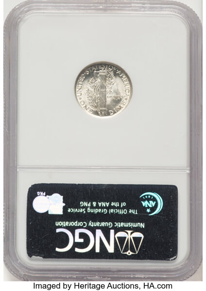 1919 10c Doubled Die Obverse, FS-101 MS thumbnail 14
