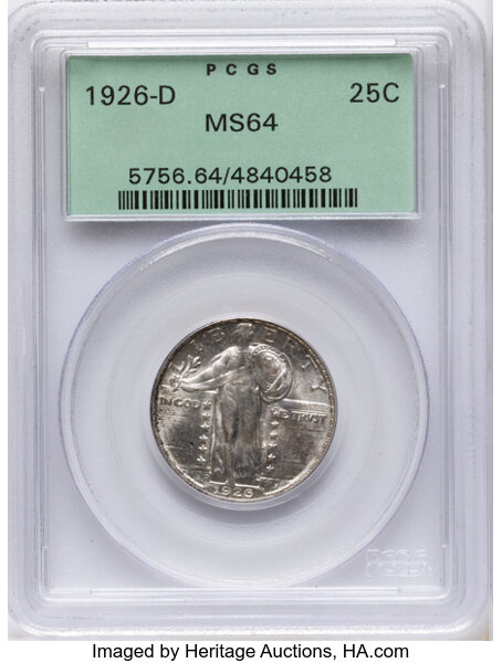 1926-D 25c MS thumbnail 2