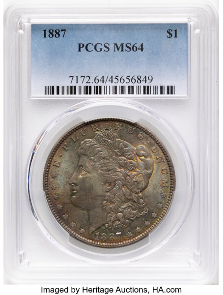 1887 $1  MS thumbnail 4