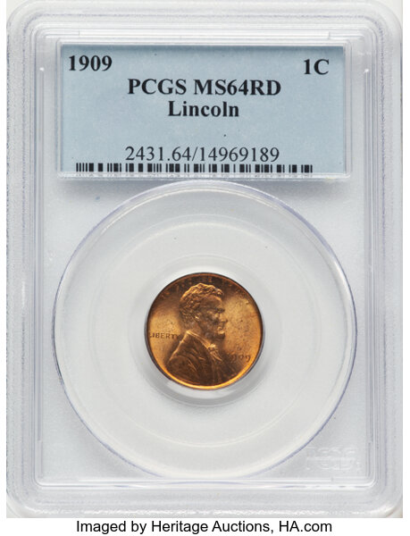 1909 1c Lincoln MS RD thumbnail 4