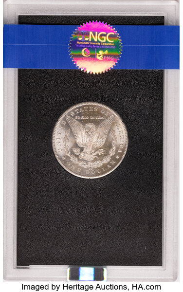 1884-CC $1  GSA Hoard, Hard package MS64 thumbnail 2