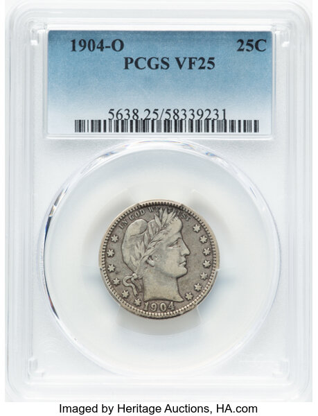 1904-O 25c MS thumbnail 2