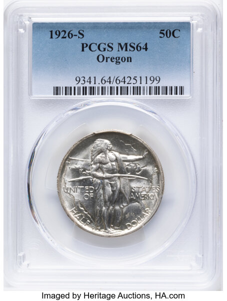 1926-S 50c Oregon Trail MS thumbnail 4