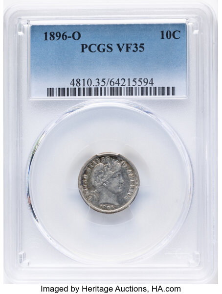 1896-O 10c MS thumbnail 3