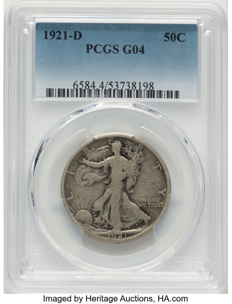 1921-D 50c MS thumbnail 9