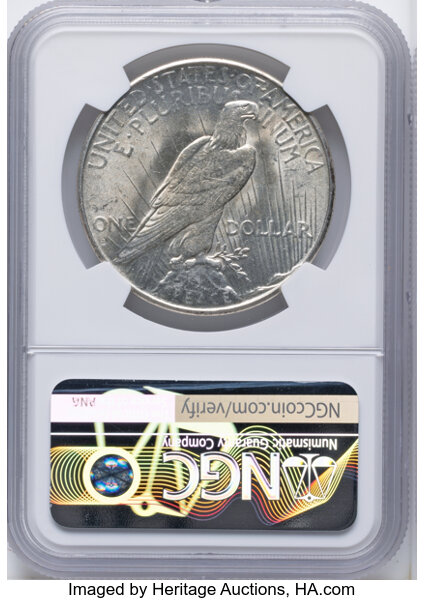 1928-S $1 MS62 CAC thumbnail 2