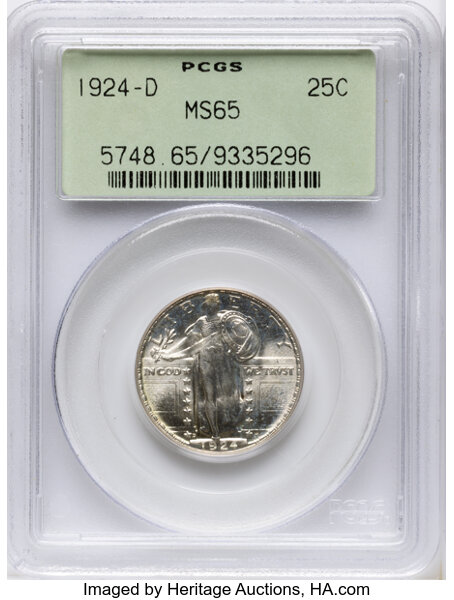 1924-D 25c MS thumbnail 3