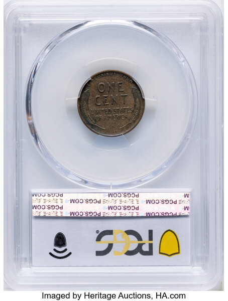 1909-S 1c Lincoln MS BN AU58 BN CAC thumbnail 2