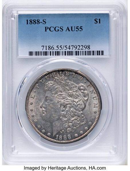 1888-S $1  MS thumbnail 9