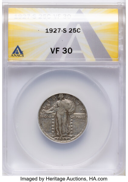 1927-S 25c MS thumbnail 6