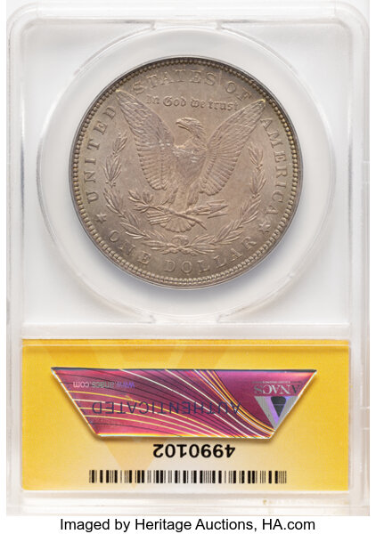 1898 $1 MS63 CAC thumbnail 4