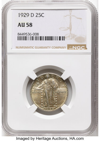 1929-D 25c MS thumbnail 2