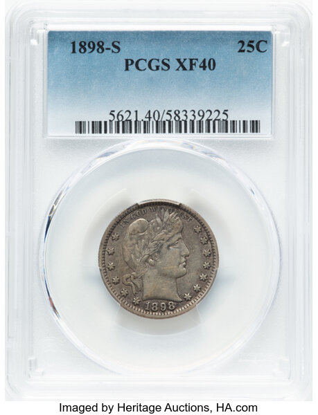 1898-S 25c MS thumbnail 2