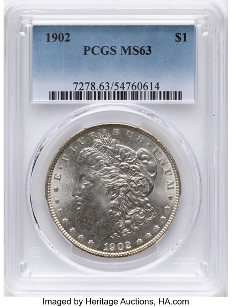 1902 $1  Doubled Profile, VAM-5 MS thumbnail 4