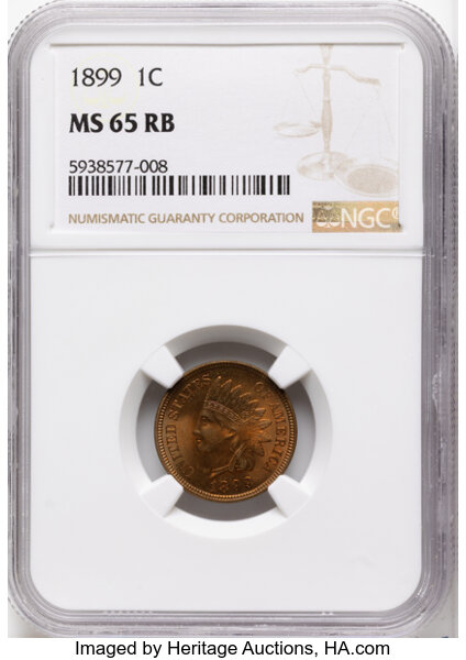 Image for 1899 1c 899/899, S-2 MS RB