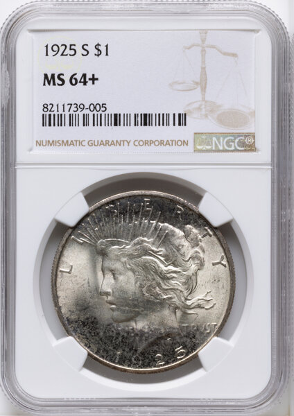 1925-S $1  Doubled Reverse, VAM-2A MS thumbnail 8