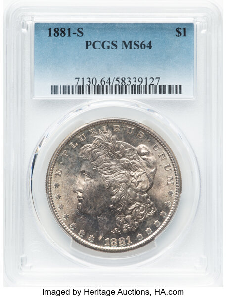 1881-S $1  MS thumbnail 5