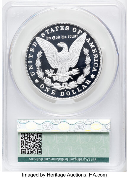 2023-S S$1  Morgan PR DCAM PR67 DCAM CAC thumbnail 14
