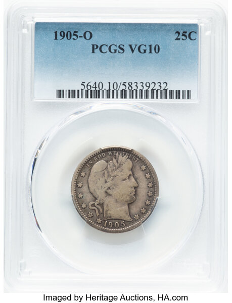 1905-O 25c MS thumbnail 3