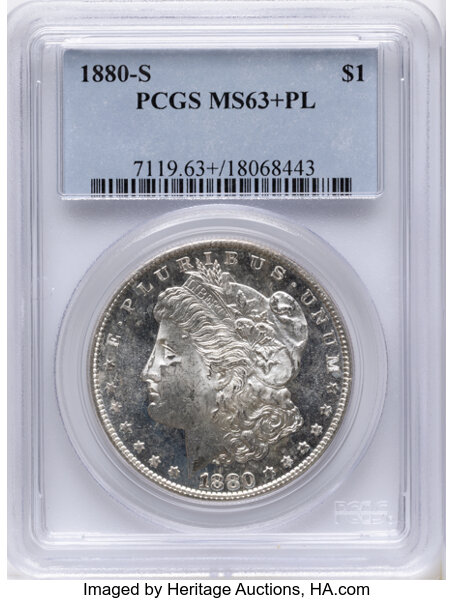 1880-S $1  8/7, Crossbar, VAM-10 MS PL thumbnail 3