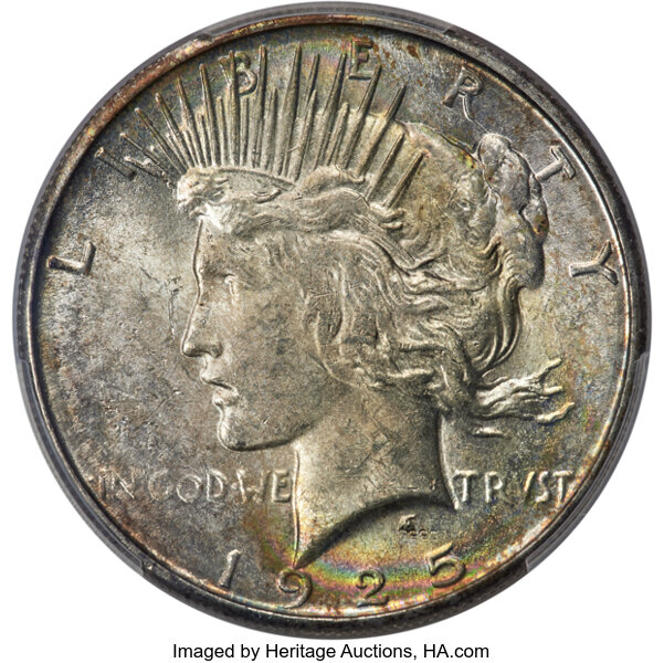 1925-S $1  Doubled Reverse, VAM-2A MS thumbnail 4