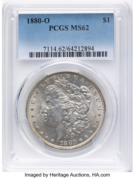 1880-O $1  Checkmark, VAM-17A MS thumbnail 5