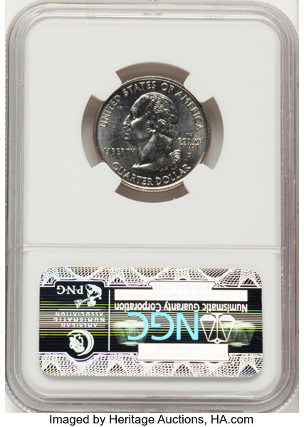 2004-D 25c Wisconsin, Extra Leaf Low, FS-5902 MS thumbnail 13