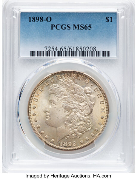 1898-O $1  Clashed Dies, VAM-16A MS thumbnail 19