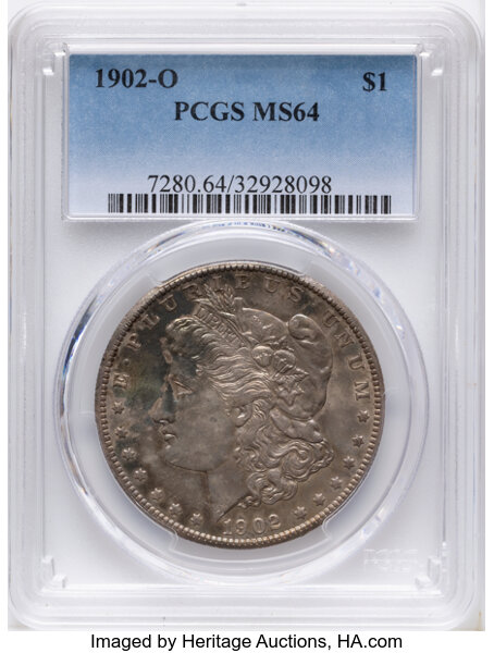 1902-O $1  Clashed Dies, VAM-45A MS thumbnail 9