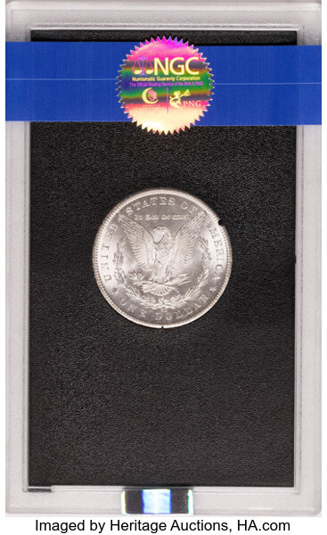 1884-CC $1  GSA Hoard, Hard package MS64 thumbnail 4