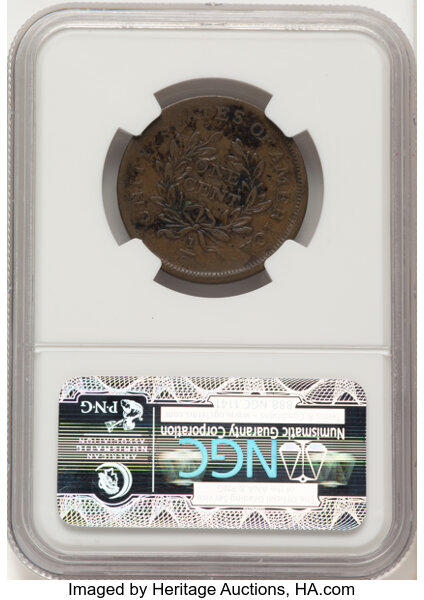 1783 Copper Washington, UNITY STATES MS BN thumbnail 12